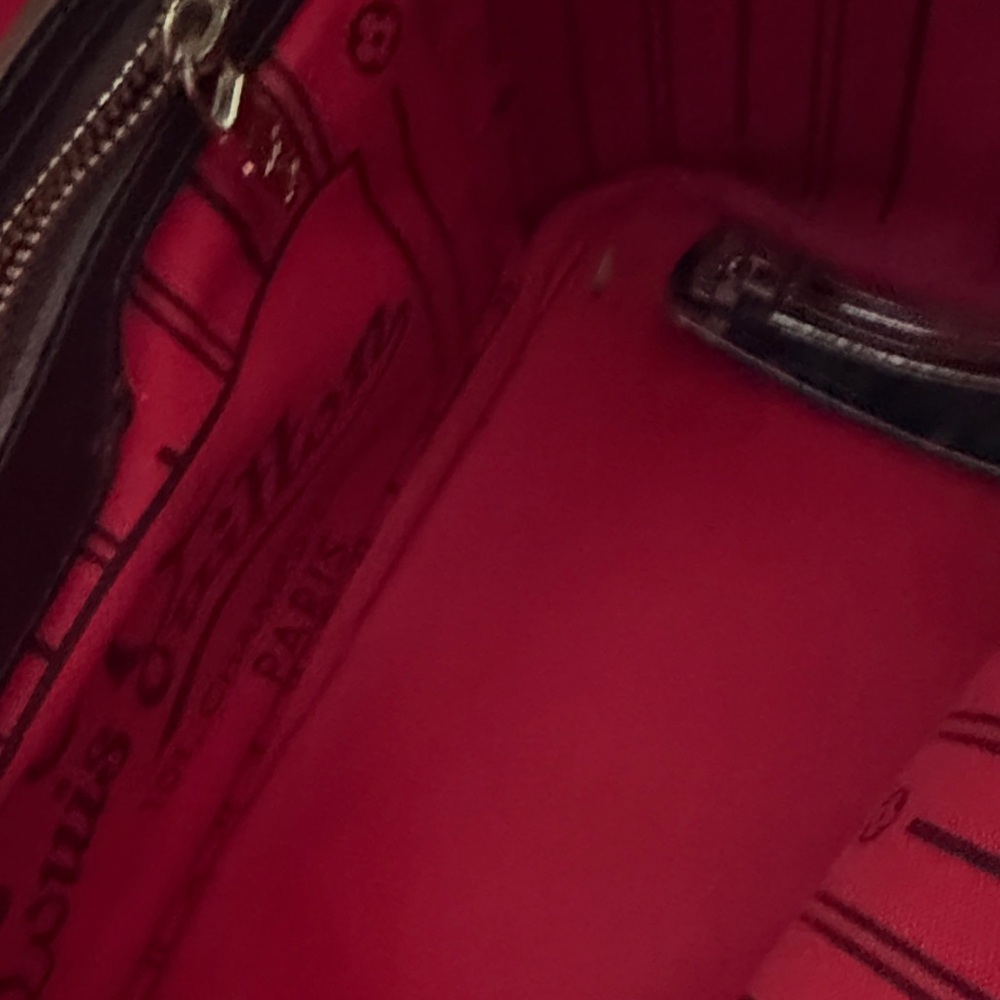 Louis Vuitton Black and Brown Checkered Tote - Picture 3 of 16
